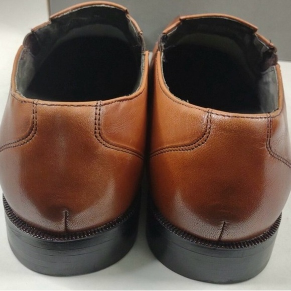 Stacy Adams Men's Fairchild Slip On 10.5 m Scotch Leather Shoes G9 - Picture 7 of 10